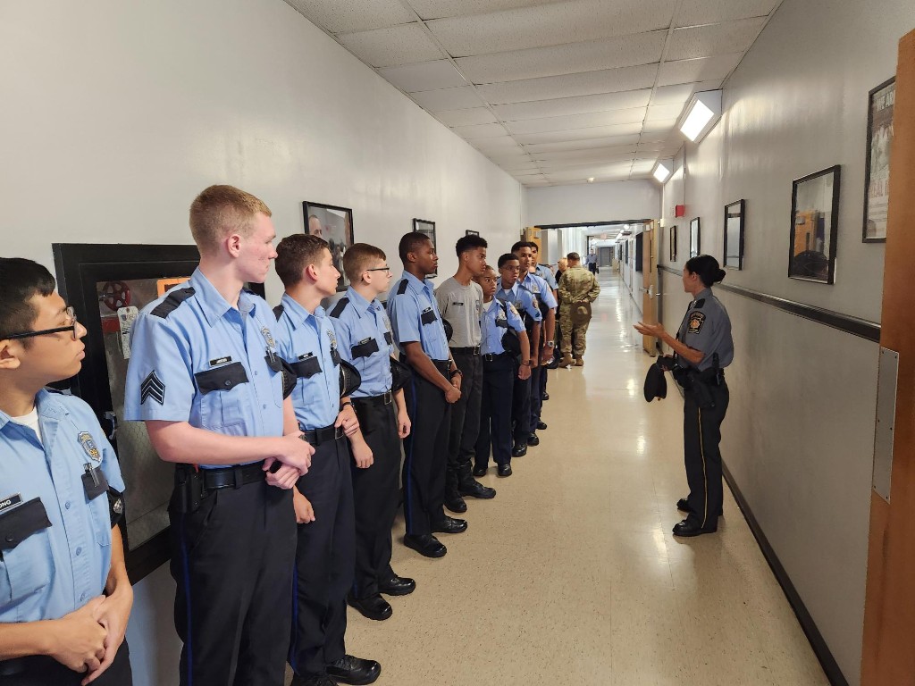 Philadelphia Police Academy Cadets